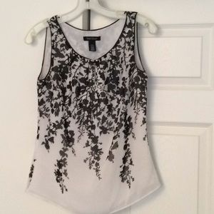 White House Black Market Sleeveless Blouse